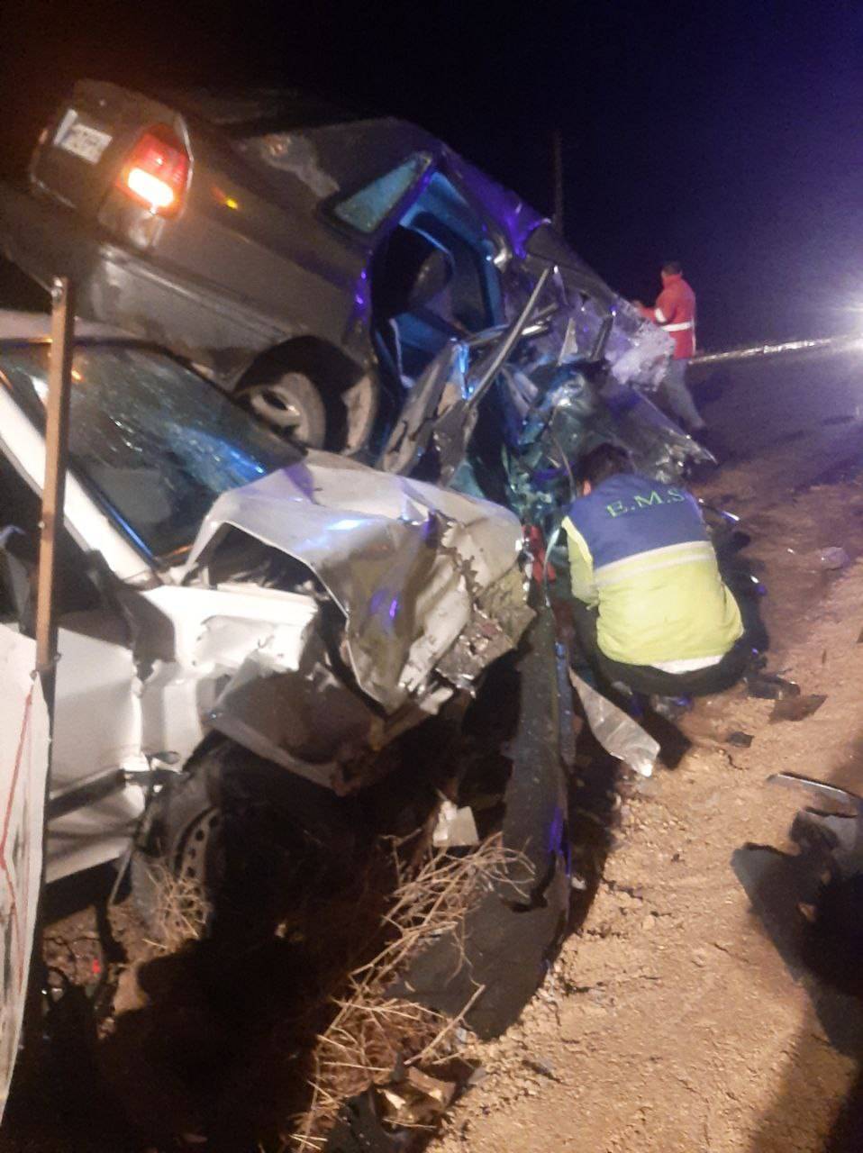 مرگ جوان ۲۰ ساله در تصادف جاده قیدار-سجاس مرگ جوان ۲۰ ساله در تصادف جاده قیدار-سجاس