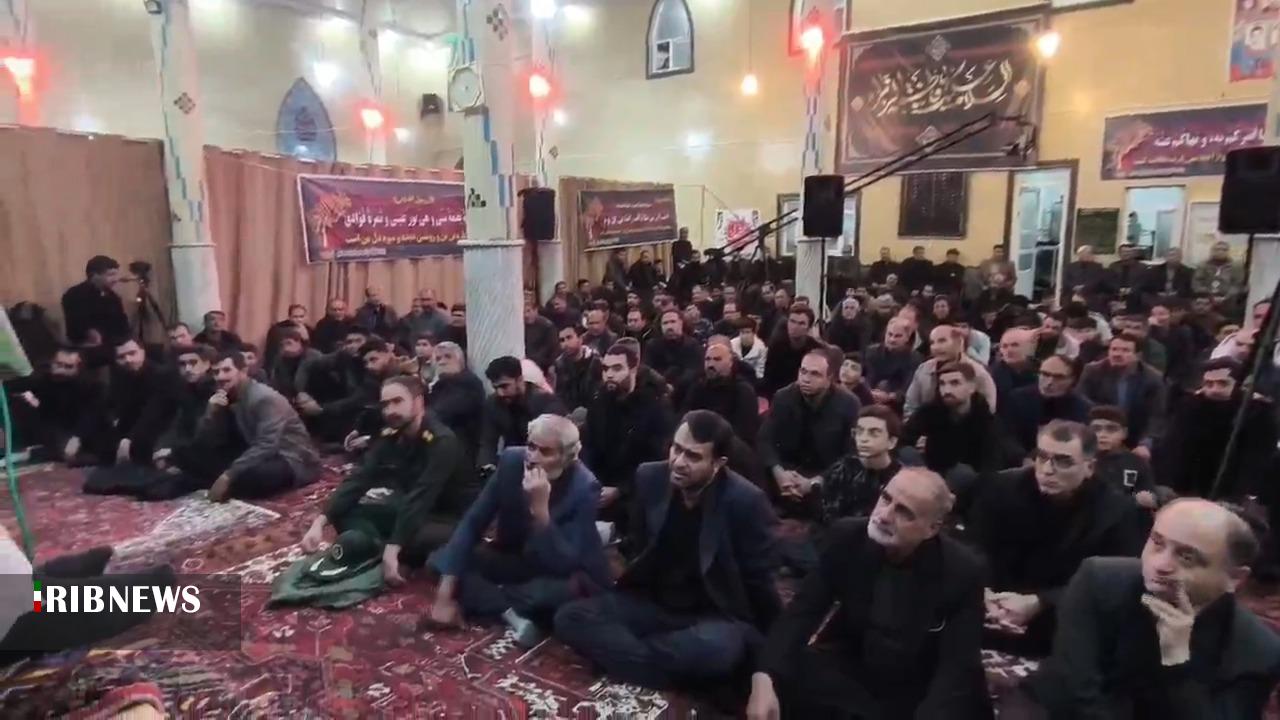 پاسداشت شهدای دفاع مقدس ۱۲ روزه در شهرستان عجب‌شیر