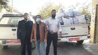 ارسال پوشاک گرم به مناطق عشایر نشین