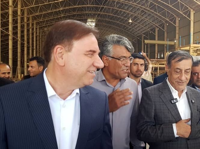 بازدید معاون رئیس جمهور از دو طرح صنعتی در شهرک صنعتی بوشهر