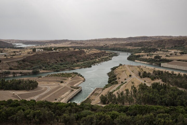 خارج شدن نیروگاه سد کرخه از مدار تولید برق