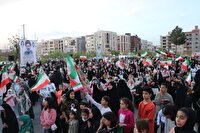 اجتماع بزرگ دختران ایران در بجنورد