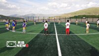 افتتاح بزرگترین زمین چمن مصنوعی دانش‌آموزی کشور