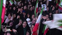 تداوم تجمع های شبانه مردم در حمایت از امنیت ملی