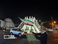 ندای ایران ایران ساکنان کیش در هفتاد و پنجمین شب حماسه خیابان