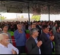مراسم اربعین شهید علیزاده از شهدای ناو دنا در سوق