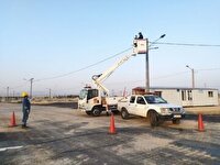 پایداری شبکه برق با اجرای طرح ملی سامان در خوزستان