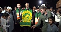 مردمان سراوان میزبان بیرق سبز رضوی