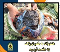 هندوانه با طعم تریاک به مقصد نرسید