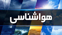 آسمان ابری و وزش باد در لرستان