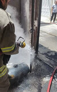 انفجار نشت گاز LPG در منزل مسکونی فردوسیه با دو مصدوم