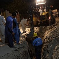 تنش آبی ۱۰۰ خانوار روستایی در قصرقند برطرف شد