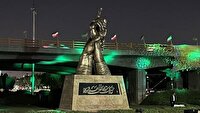 رونمایی از نماد شهری غدیر در مشهد