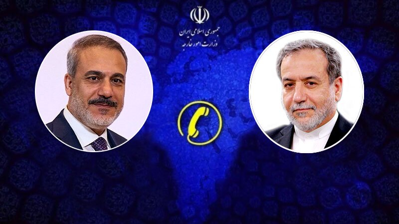 گفت وگوی تلفنی عراقچی و فیدان