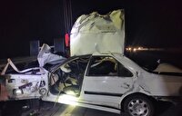 حادثه دلخراش در کنارگذر شمالی اراک؛ واژگونی خودرو جان ۲ جوان را گرفت