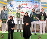 دختر تکواندوکار بهارستانی قهرمان کشور شد