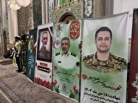 برگزاری یادواره شهدای جنگ رمضان فرماندهی انتظامی استان  قم