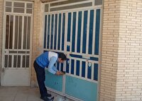 مهر و موم شرکت سم‌پاشی و محل نگهداری قلیان در مهریز 