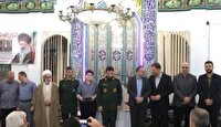 تجلیل از جوان قرآنی رامسر در مسجد توساسان