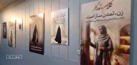 برپایی نمایشگاه روایت یک زندگی در شهرستان بهبهان+فیلم