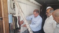 چهارمین قالی نذری مهریز برای اهدا به عتبات عالیات بافته شد
