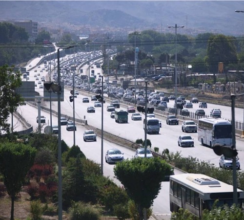 ترافیک سنگین در برخی از محورهای شمالی