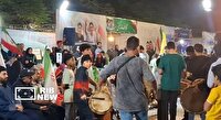میدان داری ساکنان کیش در هشتاد و ششمین شب از حماسه خیابان