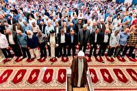 اقامه نماز عید سعید قربان به امامت نماینده ولی فقیه در گیلان