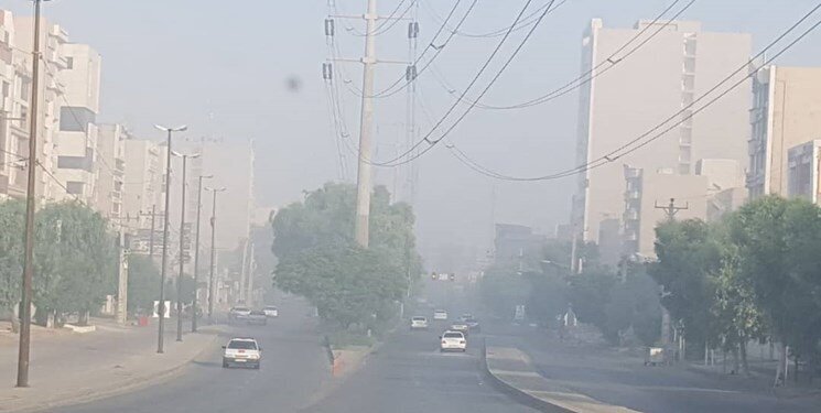 آلودگی هوای سه شهر خوزستان در وضعیت نارنجی و ناسالم برای گروههای حساس آلودگی هوای سه شهر خوزستان در وضعیت نارنجی و ناسالم برای گروههای حساس