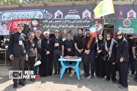 حضور پررنگ ناشنوایان کرمانی در بدرقه قائد شهید امت