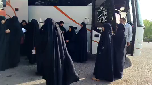 اعزام عاشقان قائد شهید امت از آستانه اشرفیه به مشهد مقدس