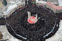 آغاز مراسم یوم العباس حسینیه اعظم زنجان