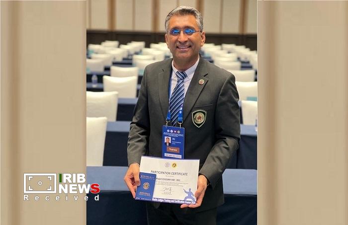 موفقیت مجید خوبیاری از کیش و دریافت اعتبارنامه رسمی داوری رقابتهای آسیایی ۲۰۲۶ موفقیت مجید خوبیاری از کیش و دریافت اعتبارنامه رسمی داوری رقابتهای آسیایی ۲۰۲۶